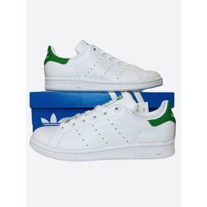 Adidas Originals Stan Smith Shoes Sneakers White Green M20324 Men's Size 4